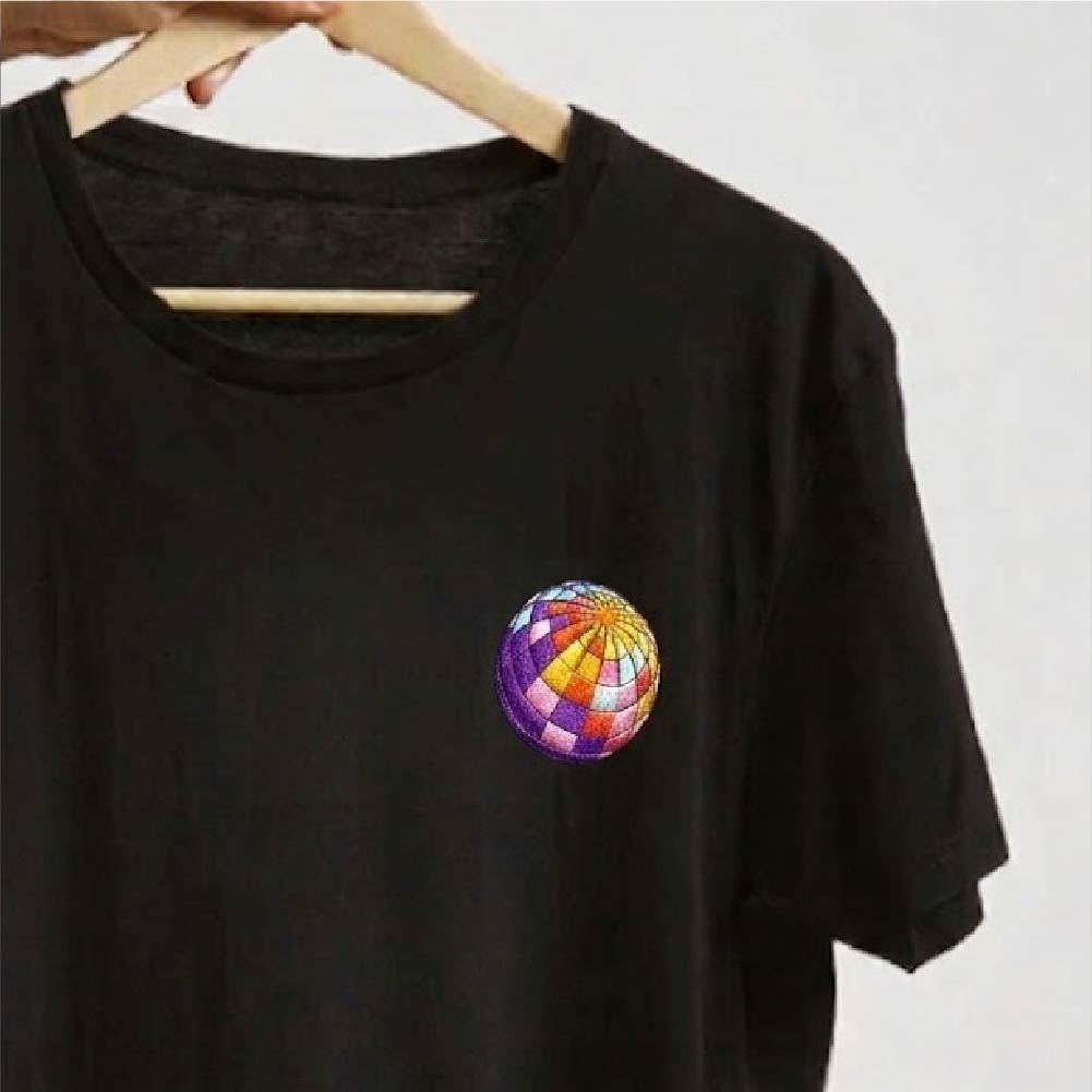Bola Disco Bordado