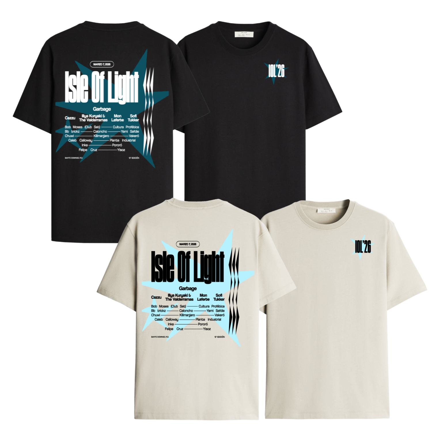 IOL 2026 Lineup Shirt Oficial